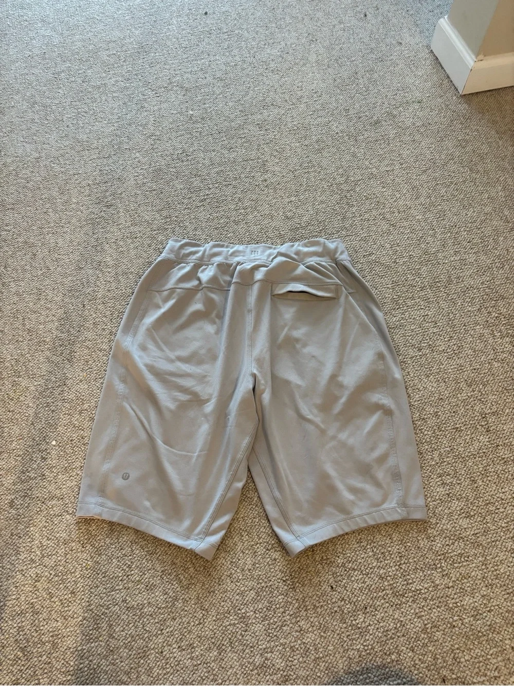 lululemon athletica Light Gray Athletic Shorts